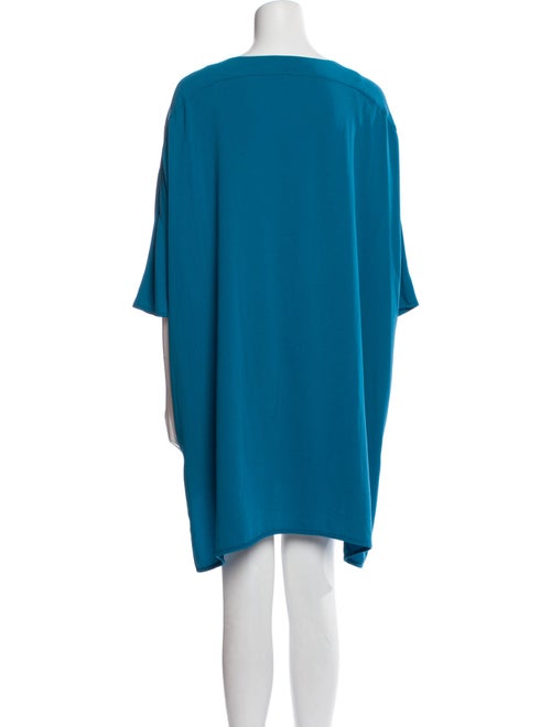 Diane von Furstenberg Bateau Neckline Mini Dress