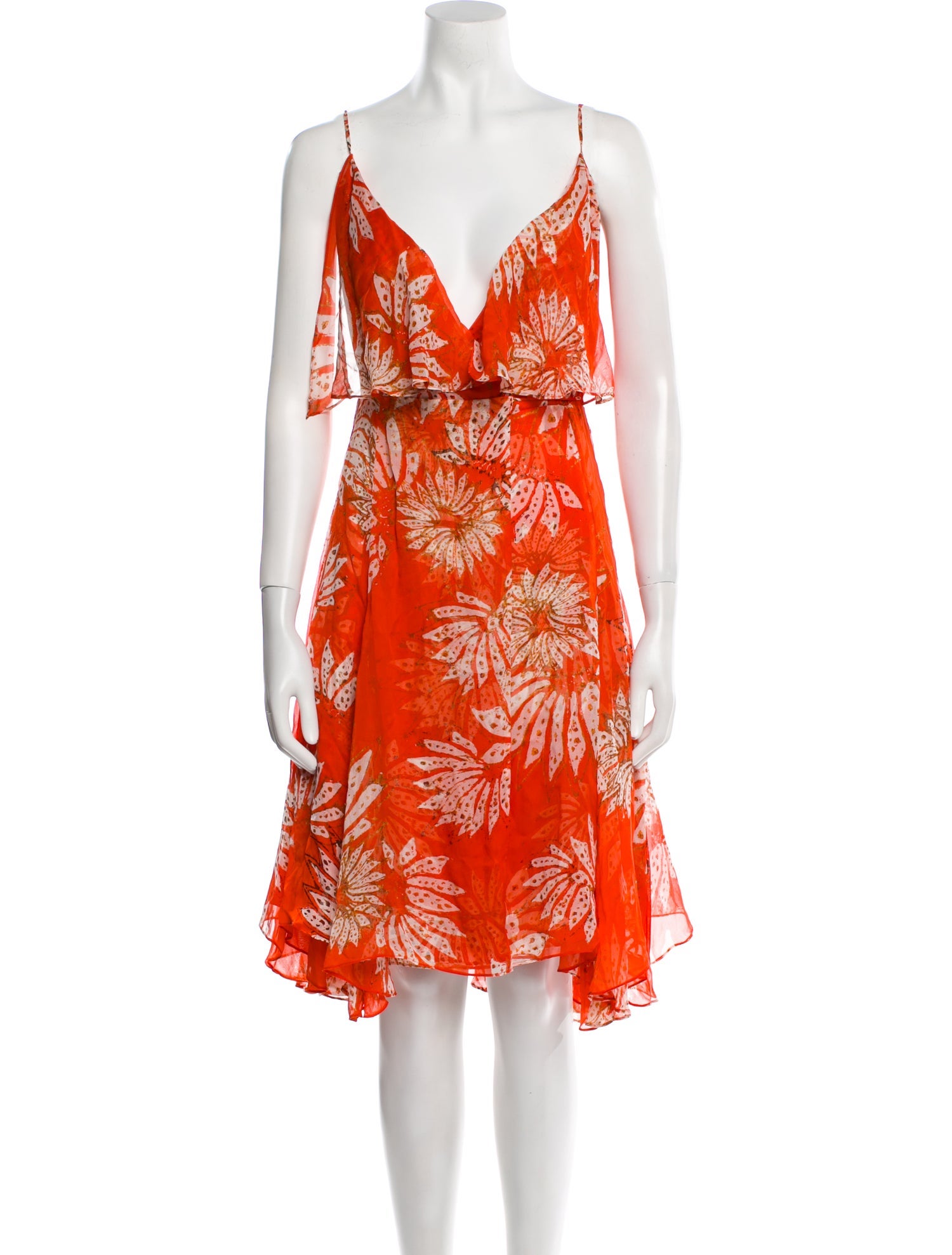 Diane von Furstenberg Silk Knee-Length Dress