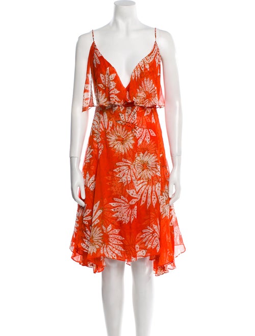 Diane von Furstenberg Silk Knee-Length Dress