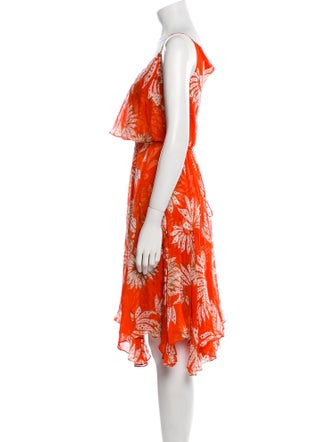 Diane von Furstenberg Silk Knee-Length Dress