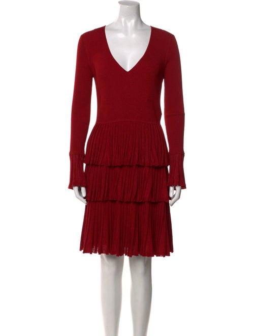 Diane von Furstenberg Merino Wool Midi Length Dress