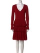 Diane von Furstenberg Merino Wool Midi Length Dress