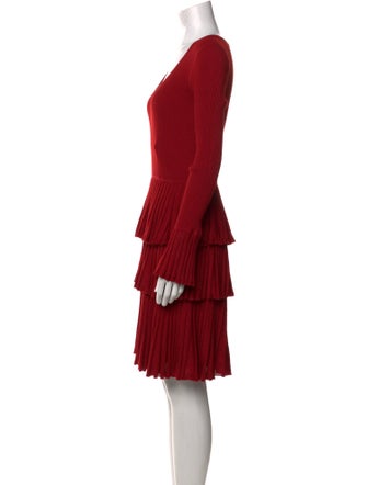 Diane von Furstenberg Merino Wool Midi Length Dress