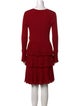 Diane von Furstenberg Merino Wool Midi Length Dress