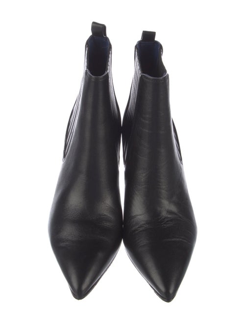 Diane von Furstenberg Leather Chelsea Boots
