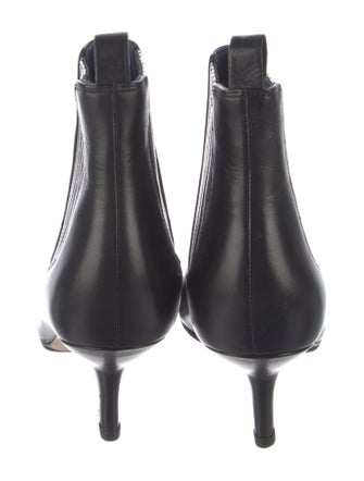 Diane von Furstenberg Leather Chelsea Boots