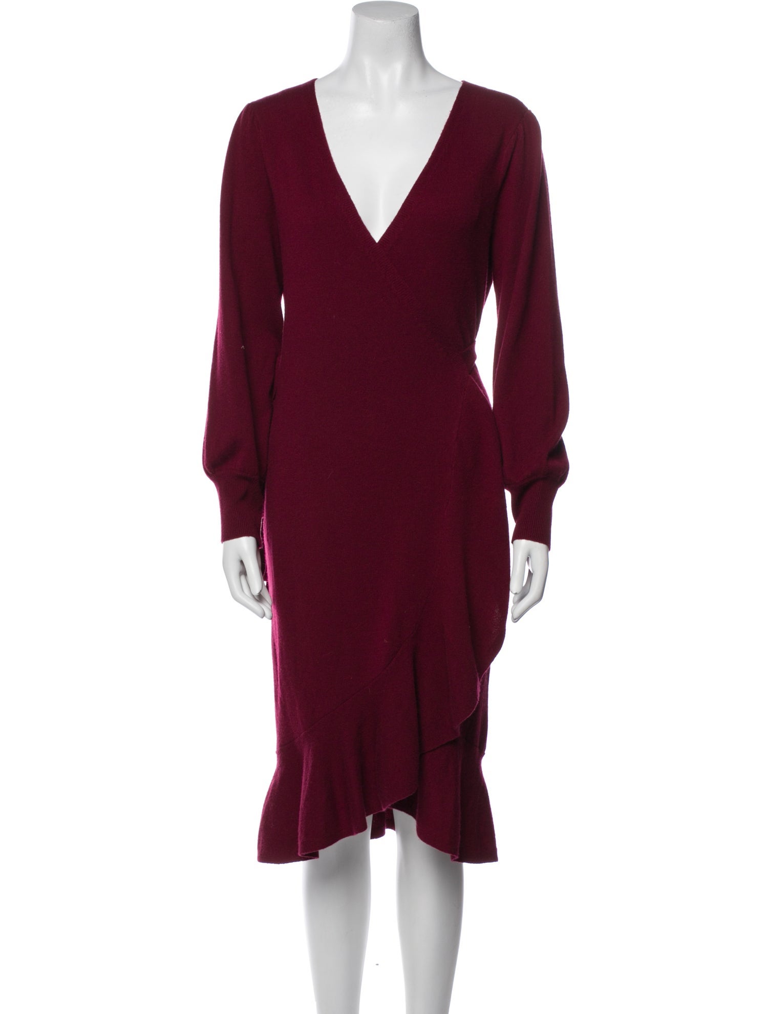 Diane von Furstenberg Wool Midi Length Dress
