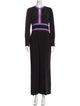 Diane von Furstenberg Silk V-Neck Jumpsuit