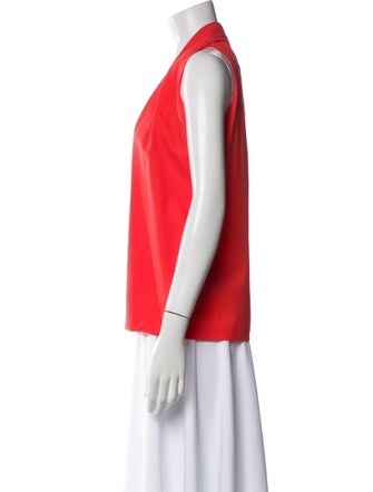 Diane von Furstenberg Halterneck Sleeveless Blouse