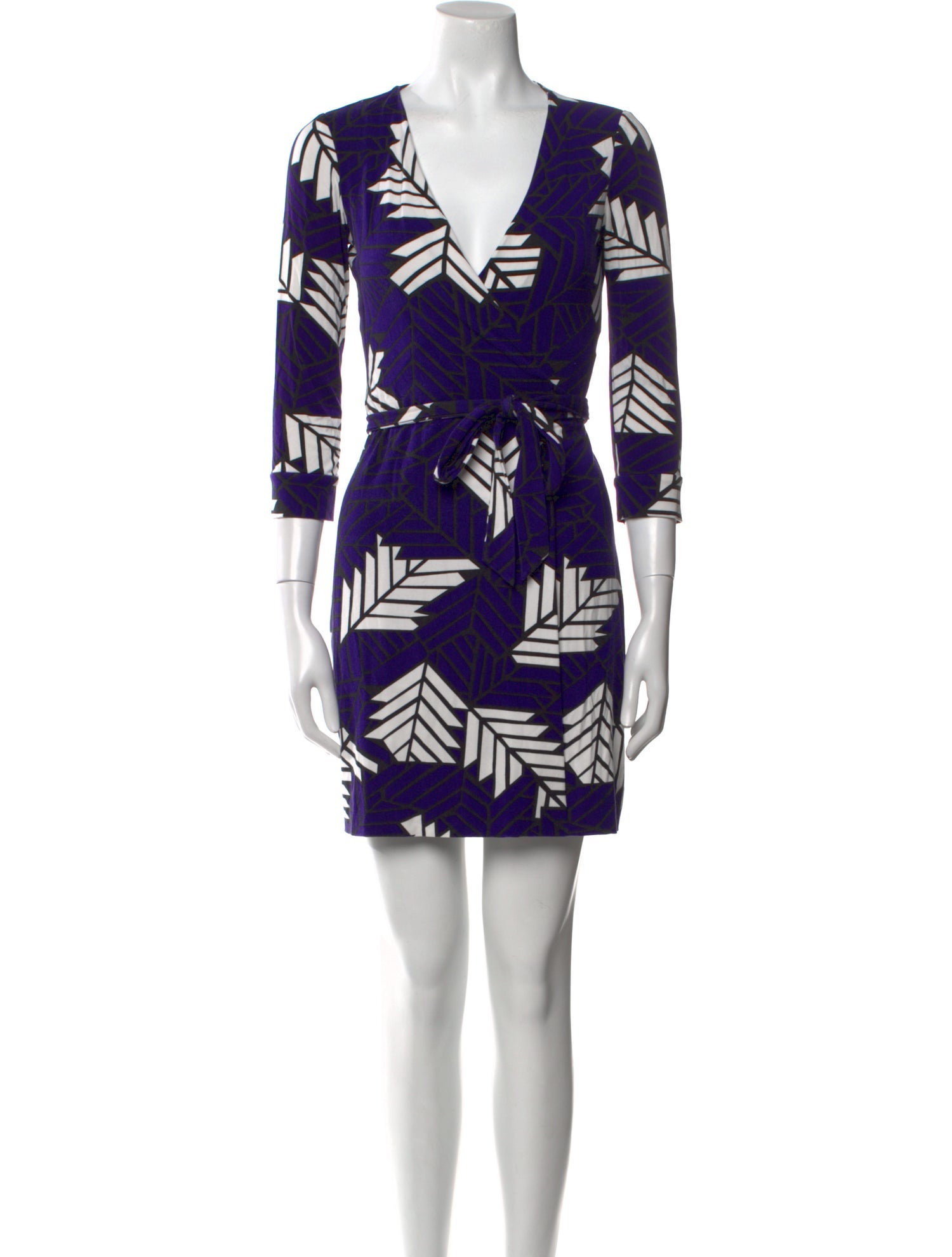 Diane von Furstenberg Printed Mini Dress