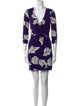 Diane von Furstenberg Printed Mini Dress