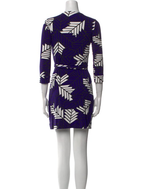 Diane von Furstenberg Printed Mini Dress