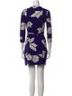 Diane von Furstenberg Printed Mini Dress