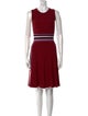 Diane von Furstenberg Crew Neck Knee-Length Dress