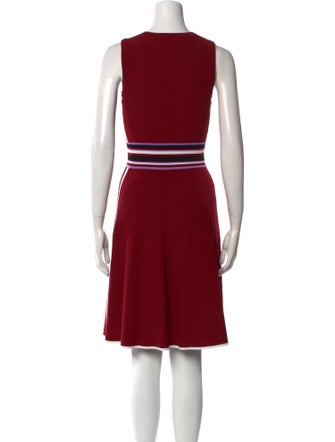 Diane von Furstenberg Crew Neck Knee-Length Dress