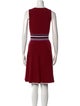 Diane von Furstenberg Crew Neck Knee-Length Dress