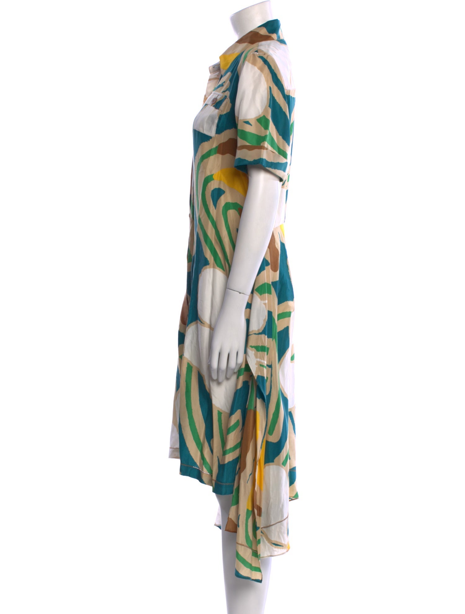 Diane von Furstenberg Silk Midi Length Dress