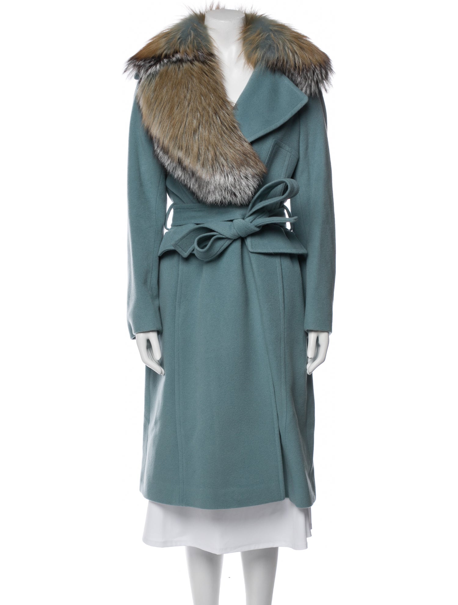 Diane von Furstenberg Wool Fur Jacket w/ Tags