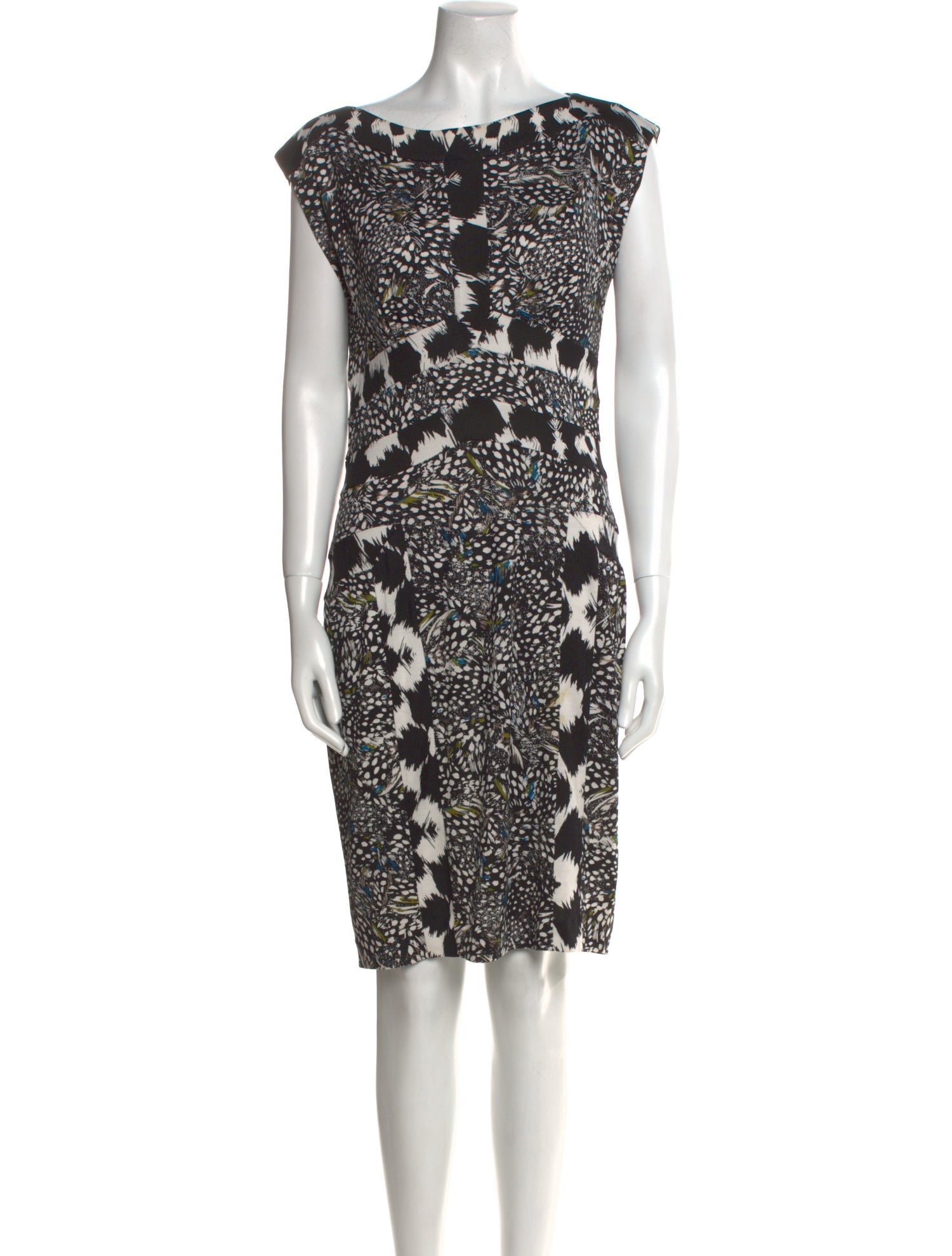 Diane von Furstenberg Silk Knee-Length Dress