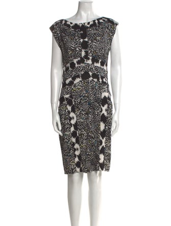 Diane von Furstenberg Silk Knee-Length Dress