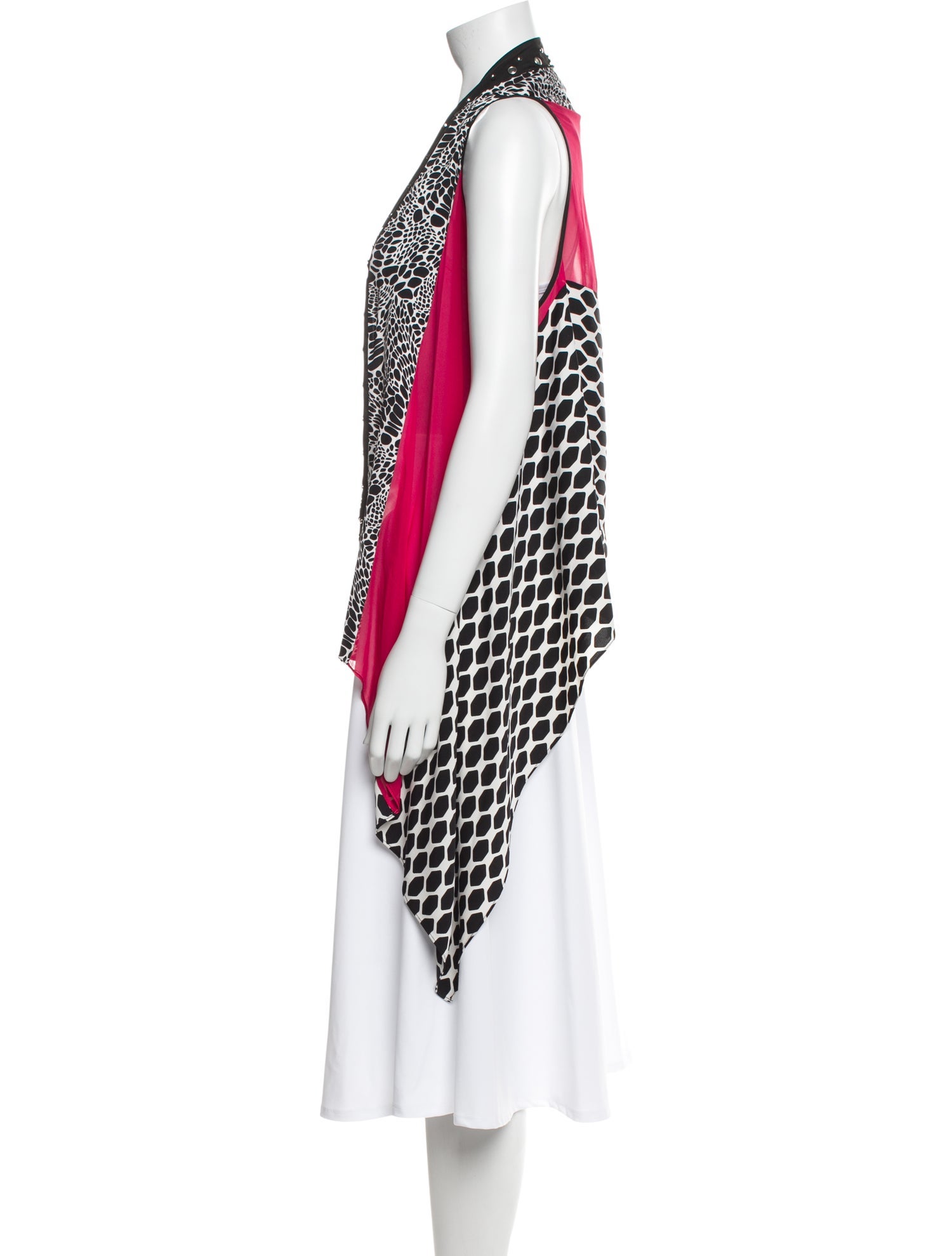 Diane von Furstenberg Silk Printed Tunic