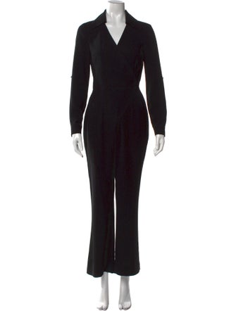 Diane von Furstenberg V-Neck Jumpsuit