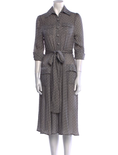 Diane von Furstenberg Silk Midi Length Dress