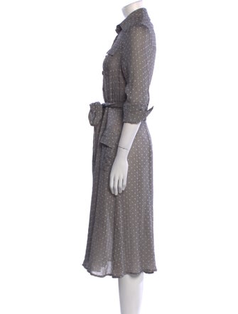 Diane von Furstenberg Silk Midi Length Dress