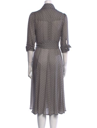 Diane von Furstenberg Silk Midi Length Dress