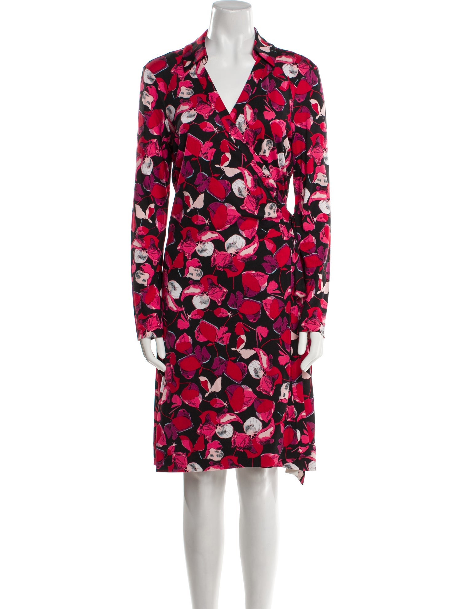 Diane von Furstenberg Silk Knee-Length Dress
