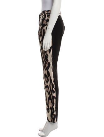 Diane von Furstenberg Wool Straight Leg Pants