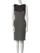 Diane von Furstenberg Virgin Wool Knee-Length Dress