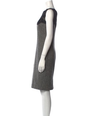 Diane von Furstenberg Virgin Wool Knee-Length Dress