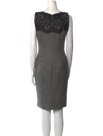 Diane von Furstenberg Virgin Wool Knee-Length Dress