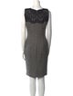 Diane von Furstenberg Virgin Wool Knee-Length Dress