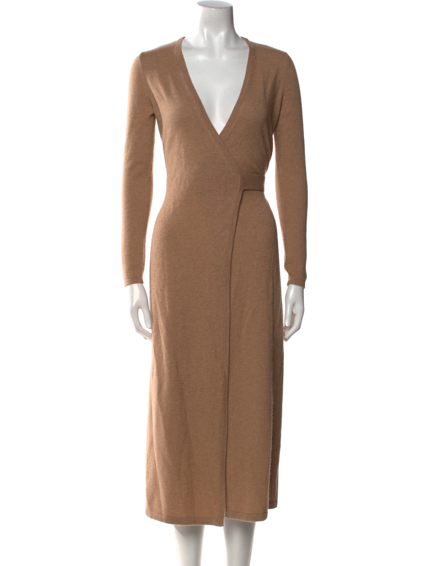 Diane von Furstenberg Wool Long Dress