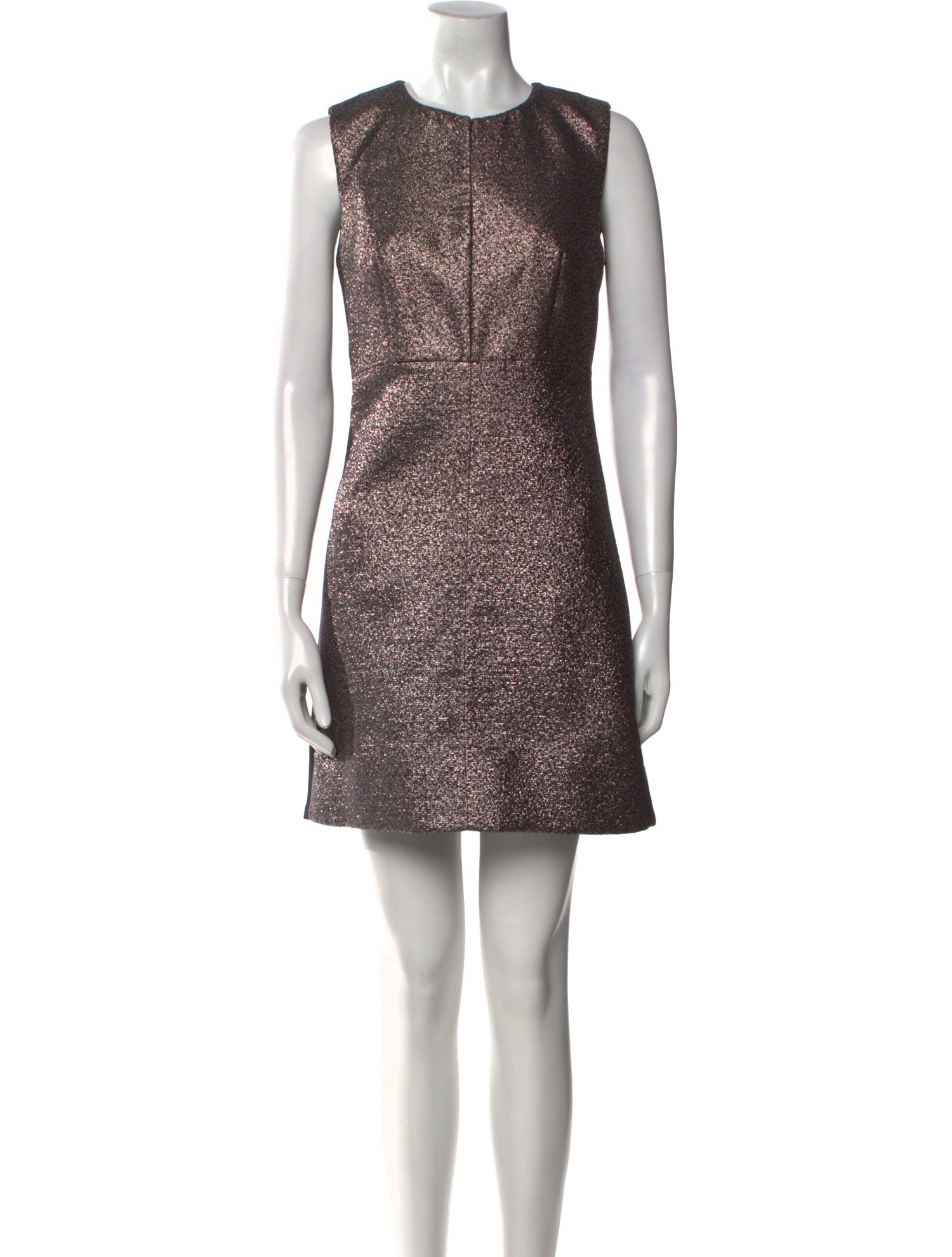 Diane von Furstenberg Crew Neck Mini Dress