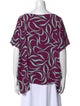 Diane von Furstenberg Silk Printed Blouse