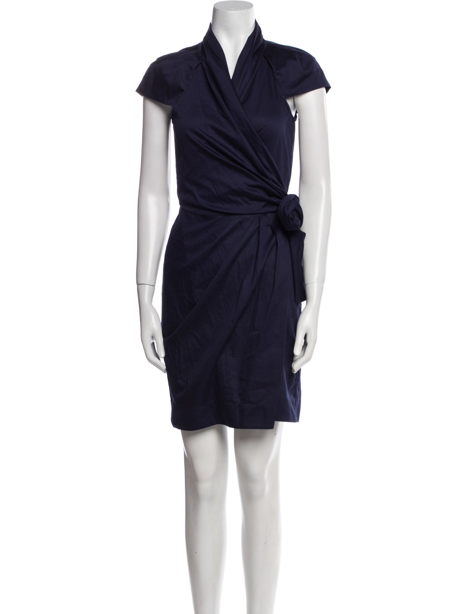 Diane von Furstenberg V-Neck Mini Dress