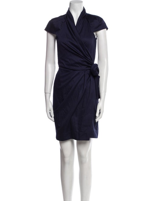 Diane von Furstenberg V-Neck Mini Dress