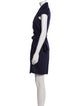 Diane von Furstenberg V-Neck Mini Dress
