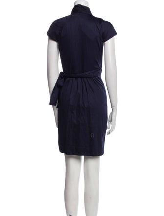 Diane von Furstenberg V-Neck Mini Dress