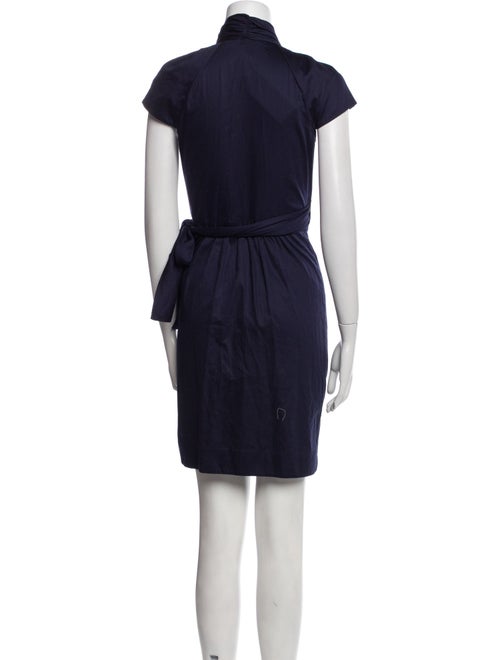 Diane von Furstenberg V-Neck Mini Dress