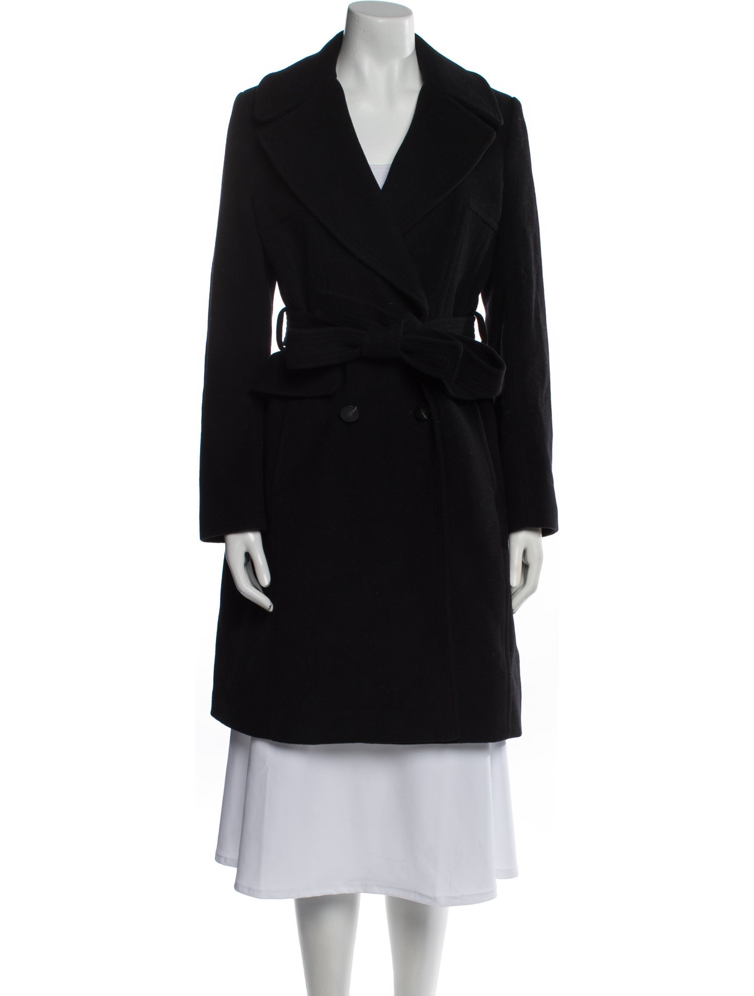 Diane von Furstenberg Wool Trench Coat