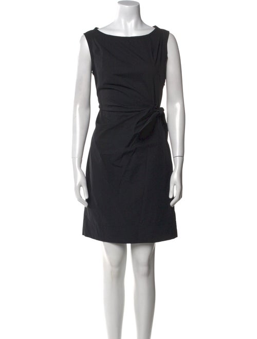 Diane von Furstenberg Scoop Neck Mini Dress