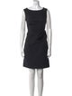 Diane von Furstenberg Scoop Neck Mini Dress