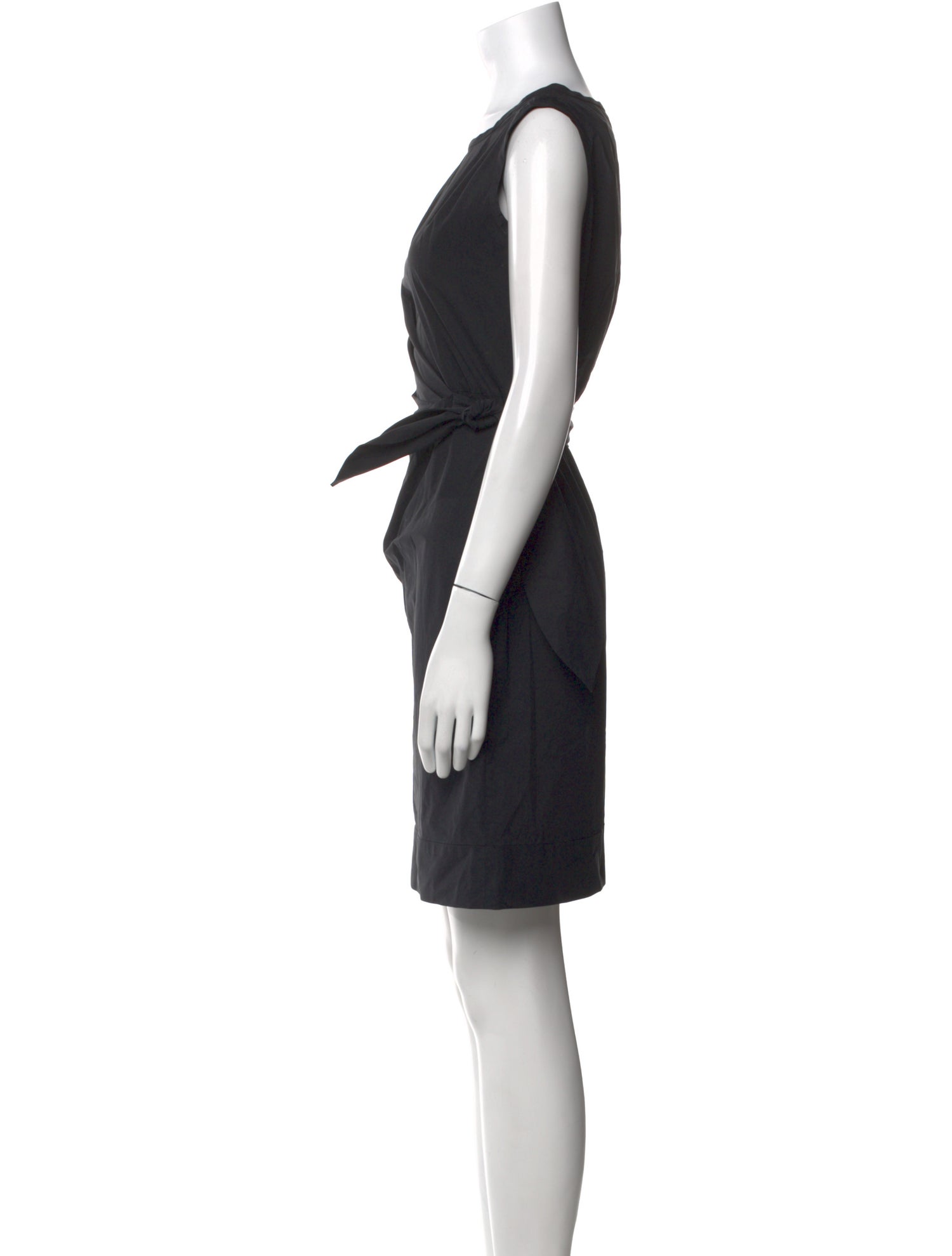 Diane von Furstenberg Scoop Neck Mini Dress