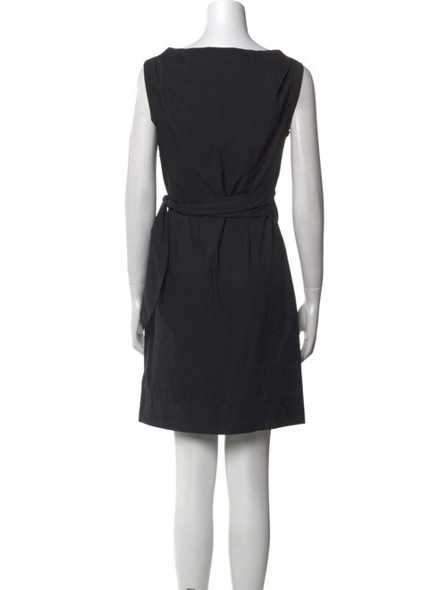 Diane von Furstenberg Scoop Neck Mini Dress