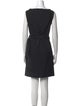 Diane von Furstenberg Scoop Neck Mini Dress