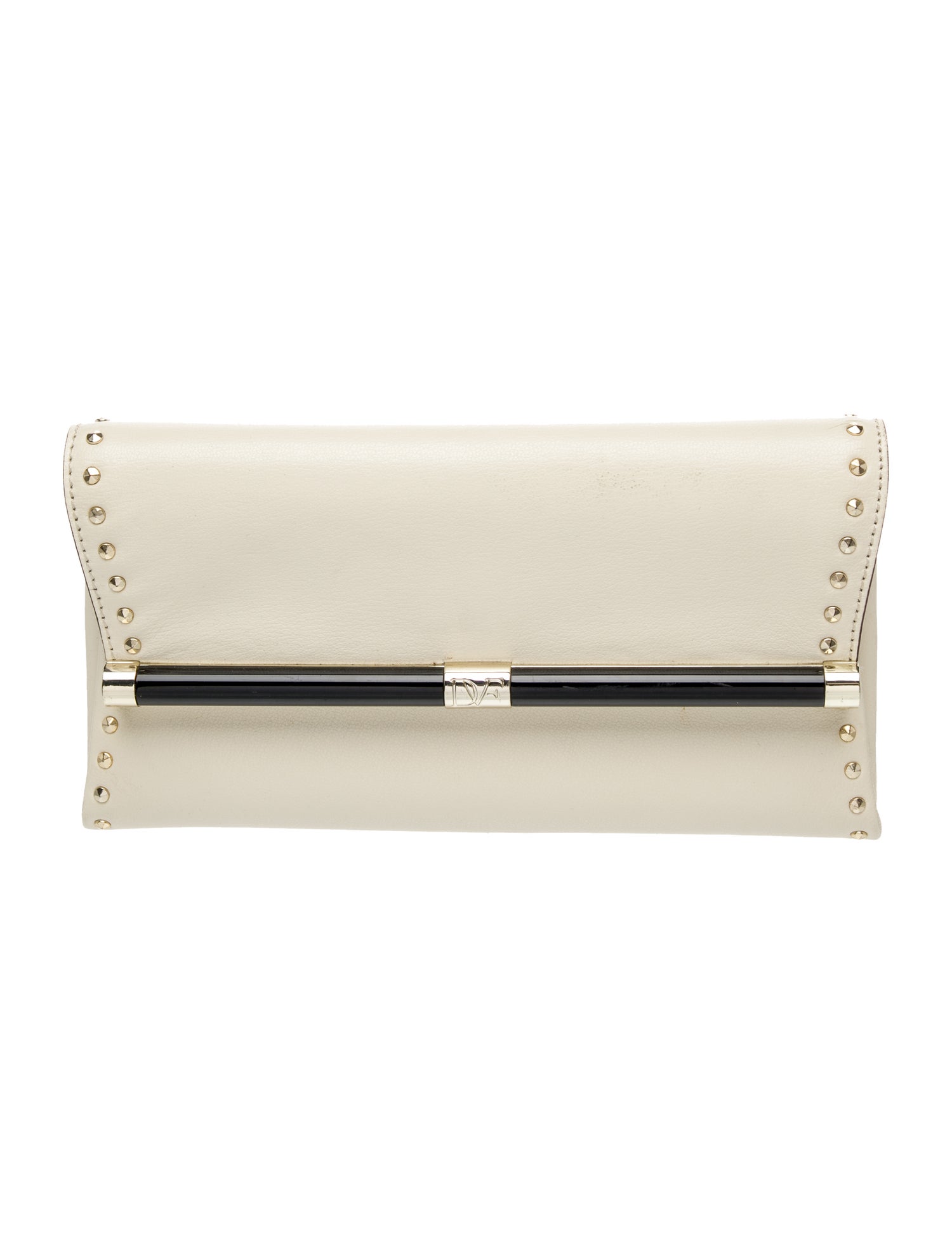 Diane von Furstenberg Leather Clutch